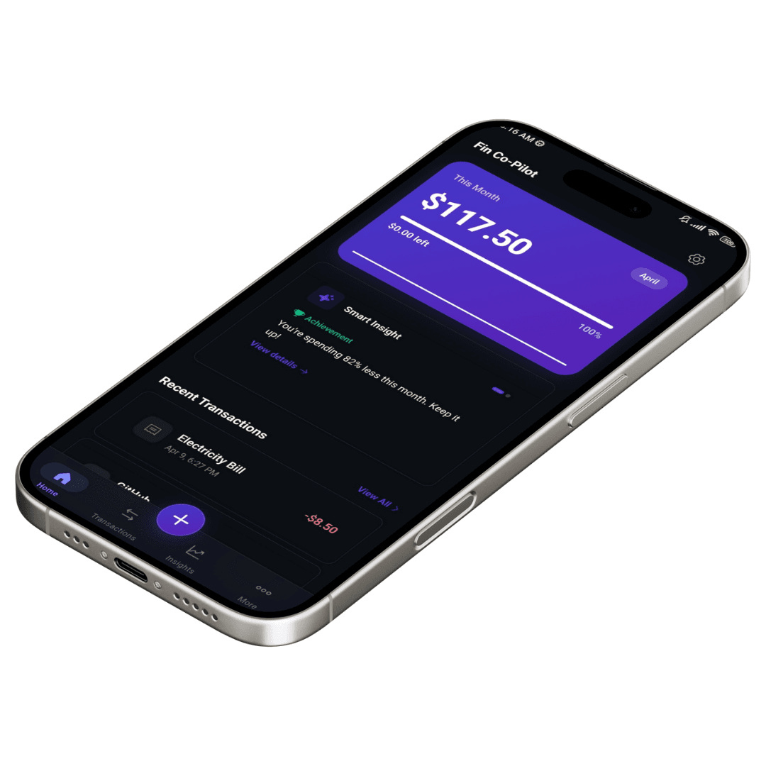 Fin Co-Pilot — 7-Agent AI Swarm Finance App