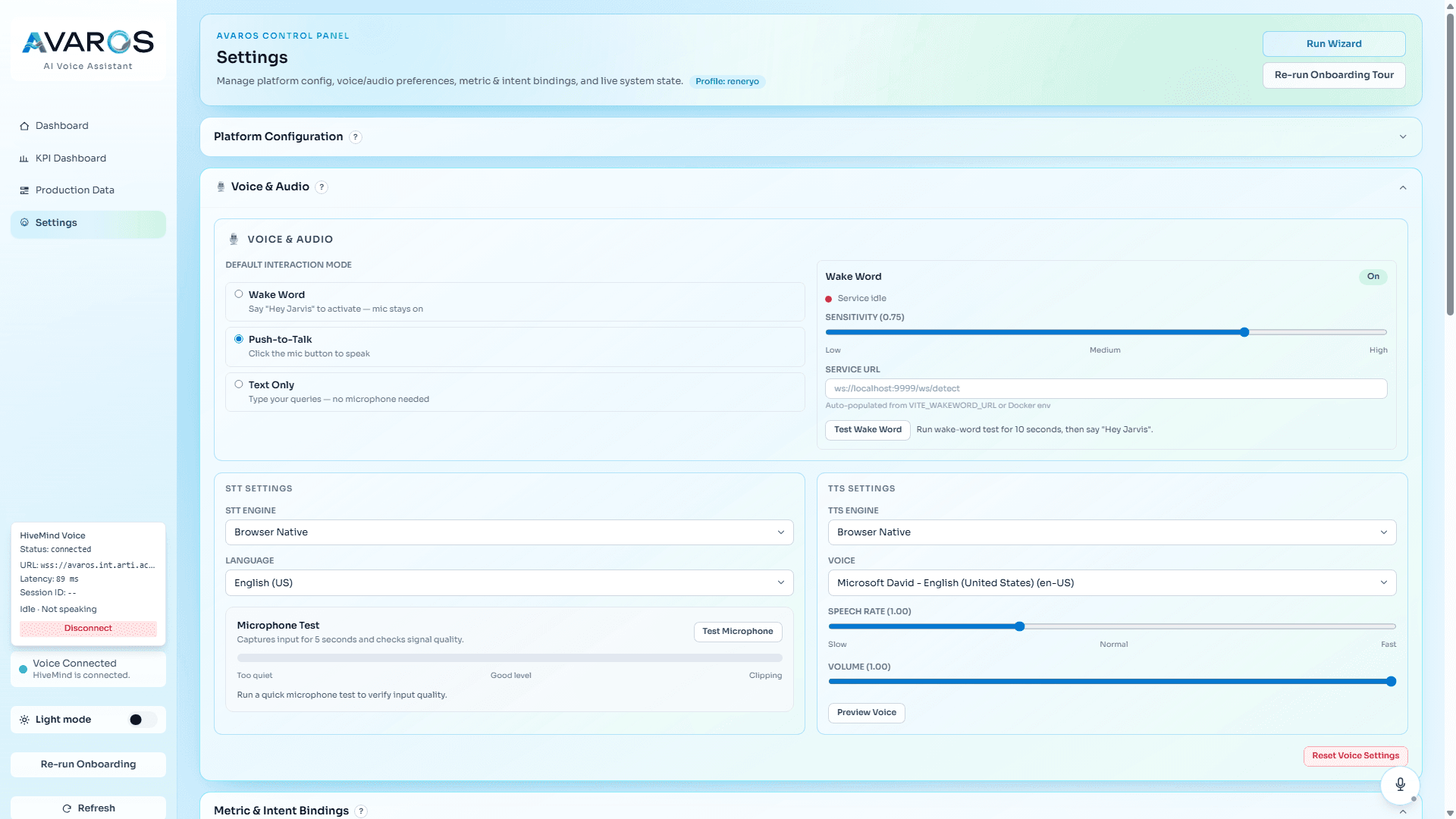AVAROS — Voice-First AI for Sustainable Manufacturing