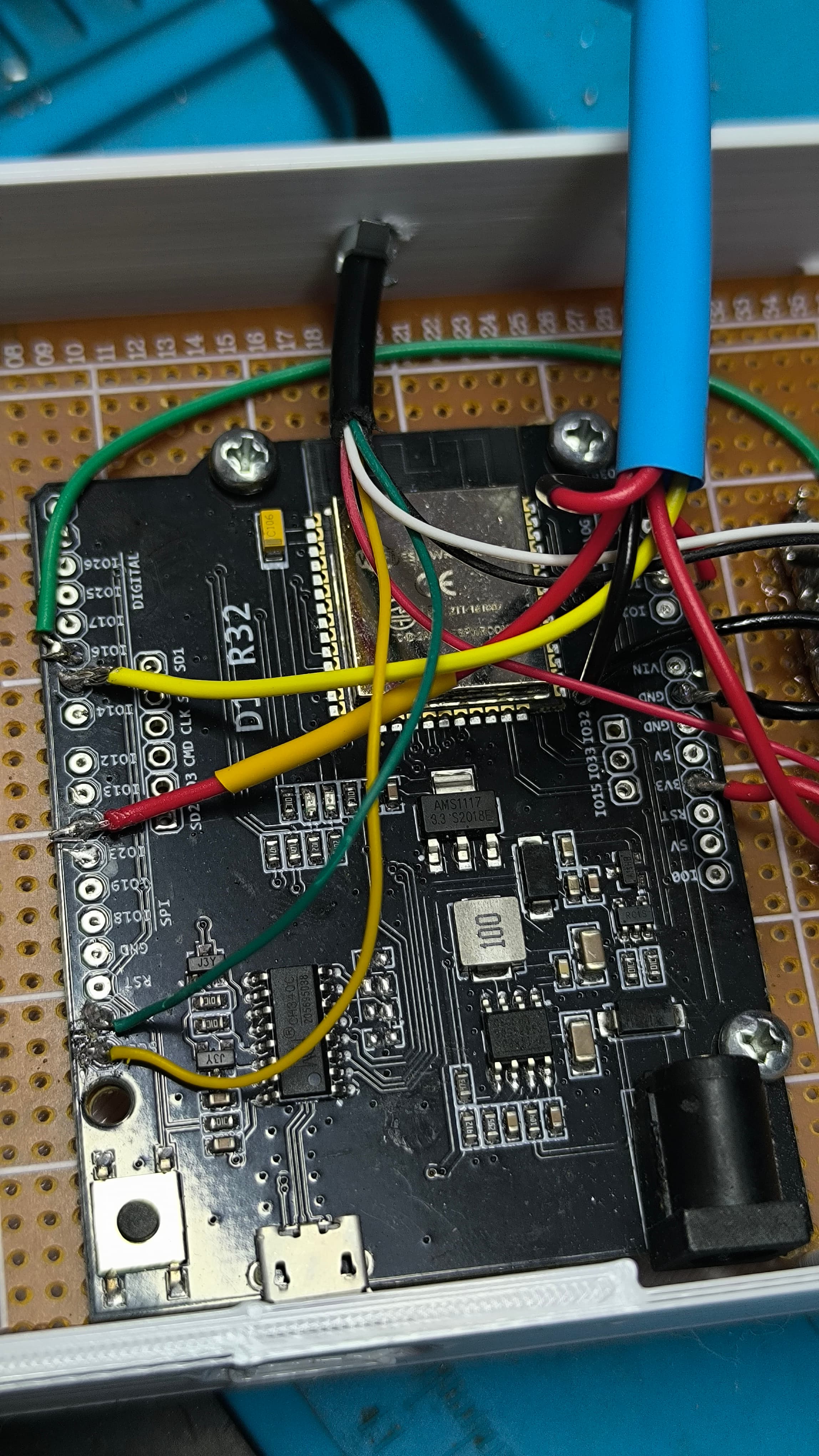 ESP32 Multi-Sensor Hub — Industrial IoT Module
